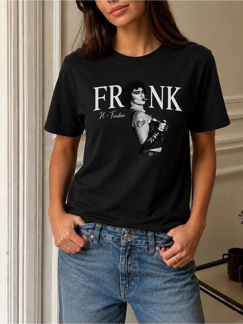 Tim Curry Frank N Furter Tee Rocky Horror Graphic Unisex T-Shirt